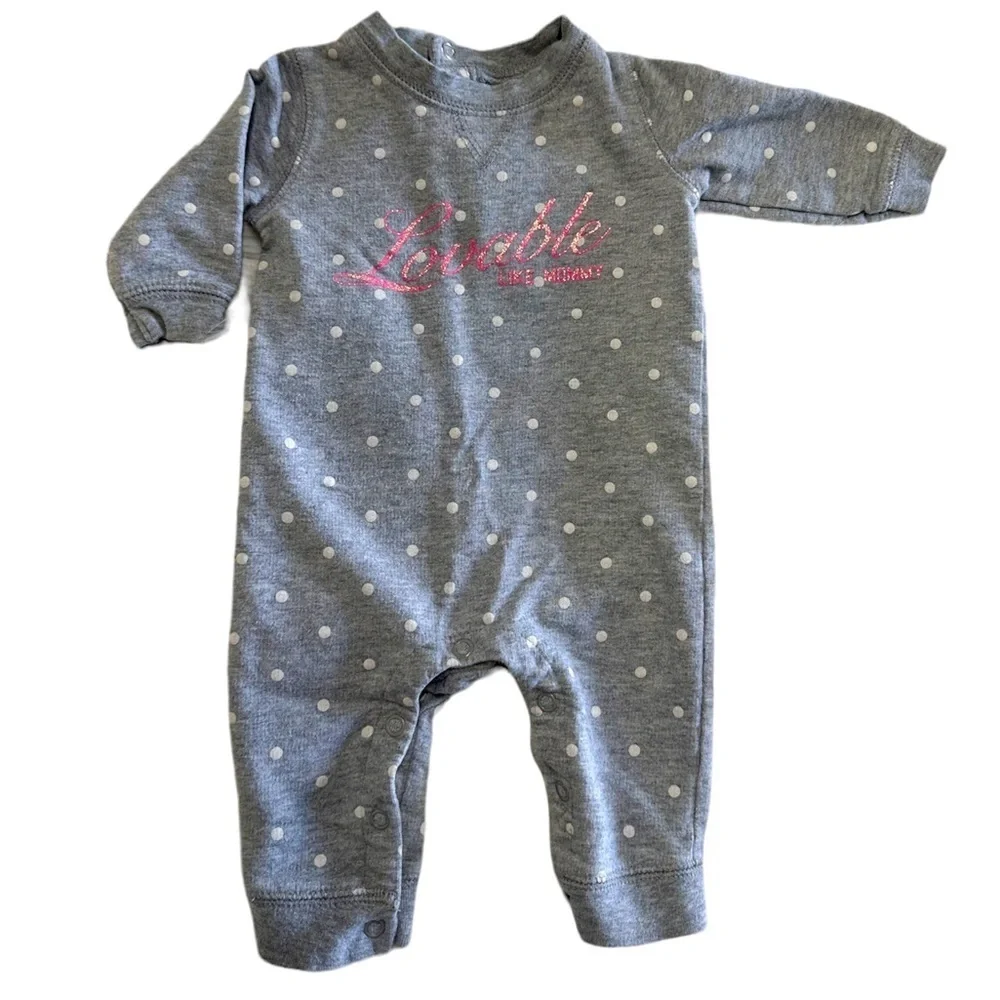 5/$30 Carter’s Lovable Like Mommy Sweat Jumpsuit​